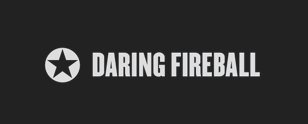 Daring Fireball Logo showing gradual color change