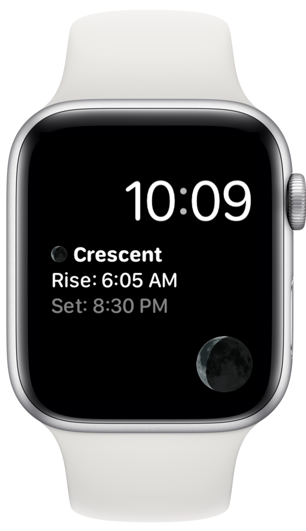 What does the moon on apple watch mean new arrivals