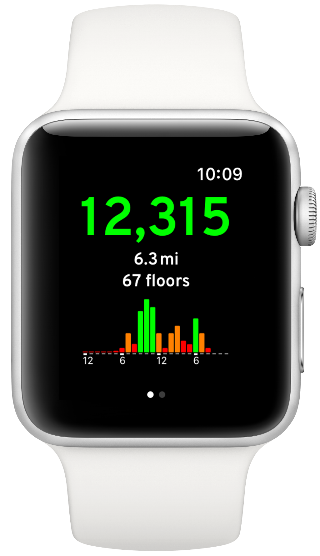 apple watch pedometer