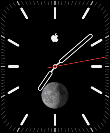 Moon icon on apple watch sale